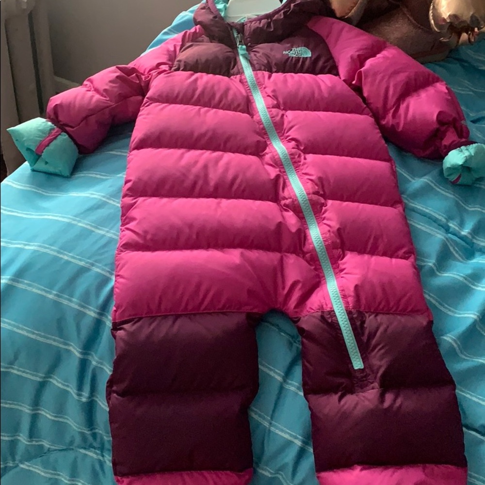North face kids snow suit